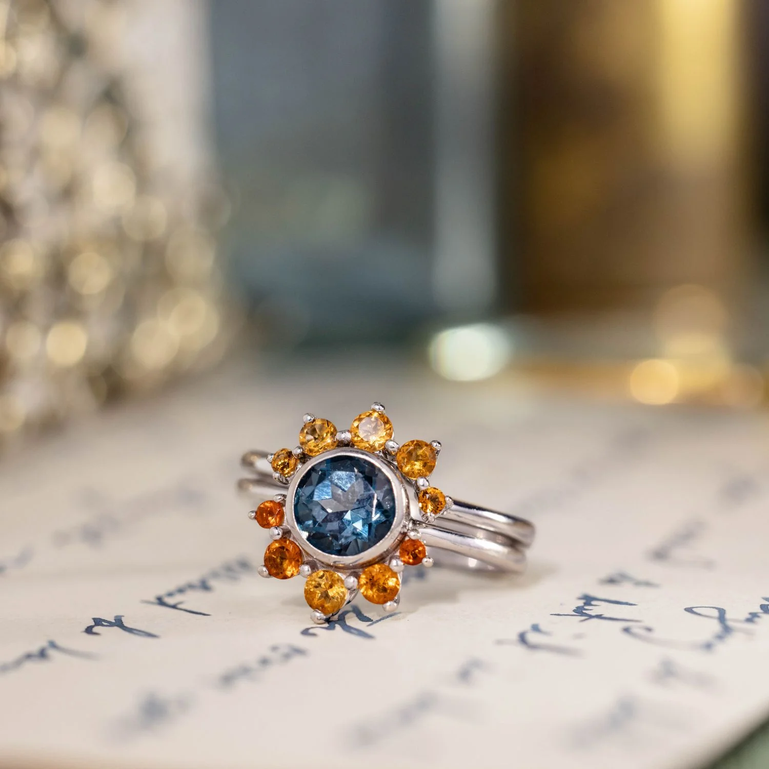 The Fable - Citrine Crown Contour Band - Image 10