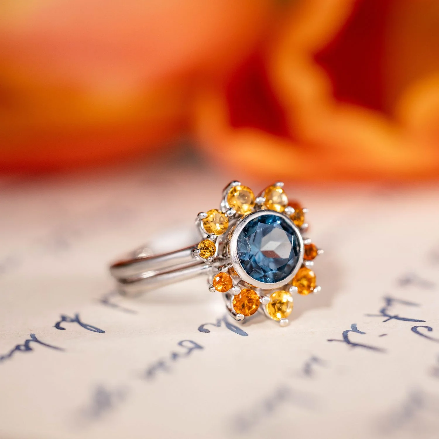 The Fable - Citrine Crown Contour Band - Image 12