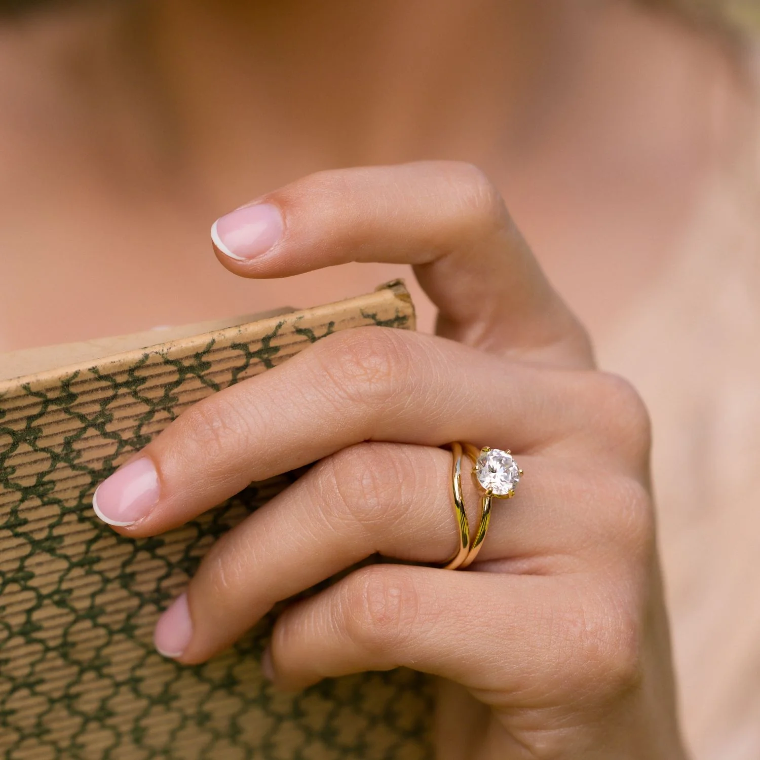 The Harper - Classic Solitaire Round Diamond Engagement Ring - Image 10