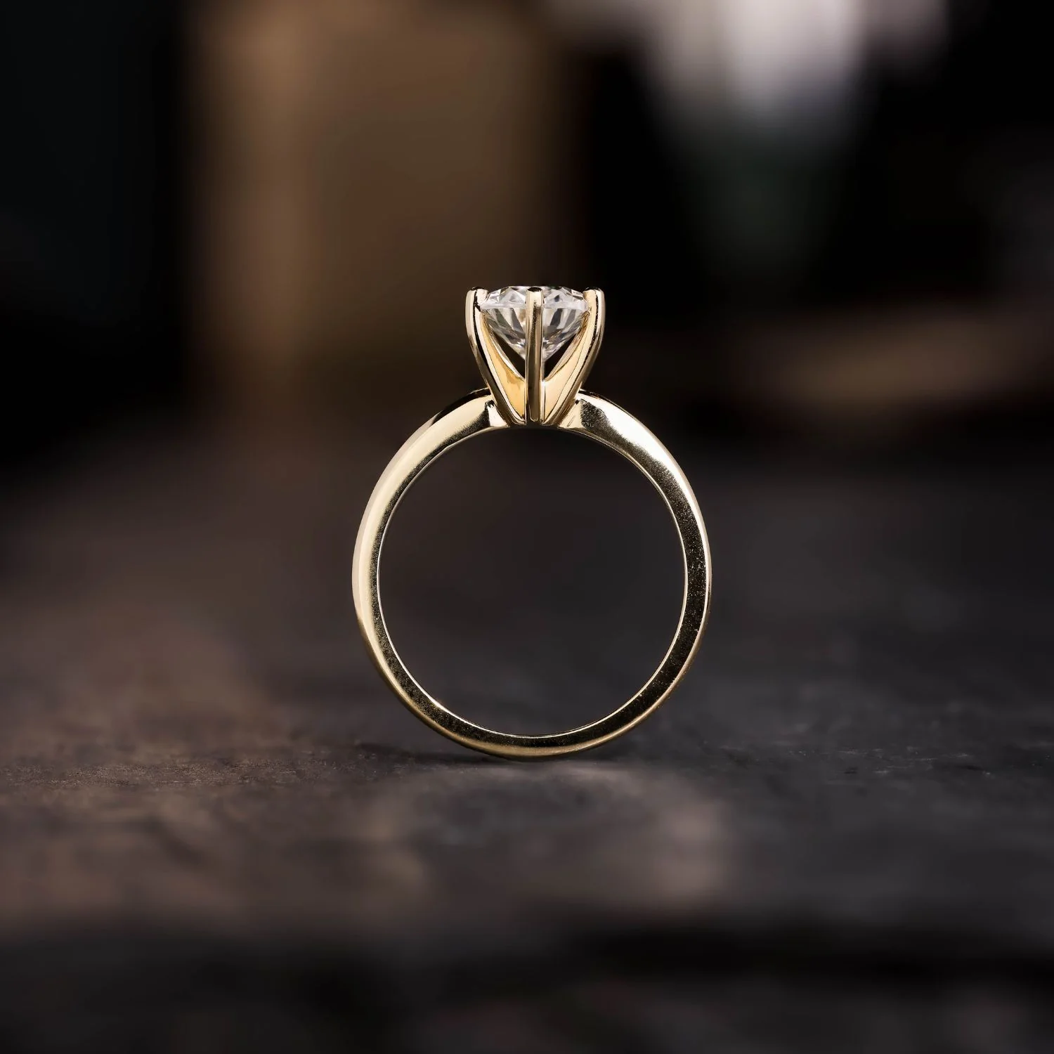 The Olivia - Classic Solitaire Oval Diamond Engagement Ring - Image 12